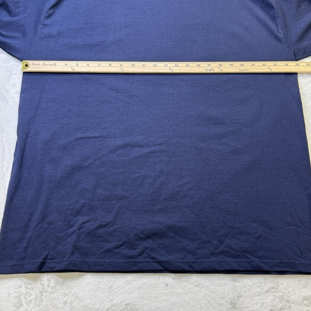 Vintage Pluma Heavyweight Cotton T Shirt USA Made Blank XL 90s NWT NOS - Picture 7 of 8